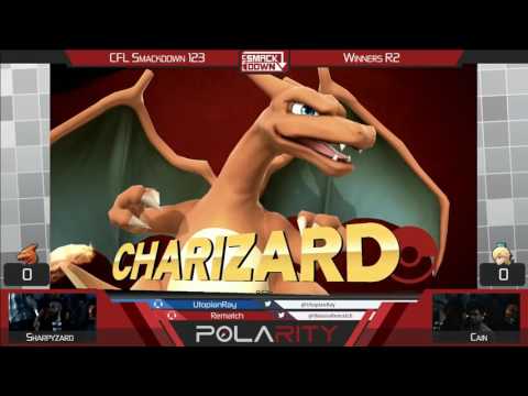 CFL Smackdown 123 WiiU - Sharpyzard (Charizard) vs Cain (Rosalina) - Winners R2