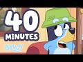 Bluey is Cheeky with Mum 😉 😂 | Sticky Gecko Episode Moment + MORE FUN 💚 🦎 | Bluey