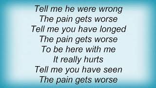 Archive - The Pain Gets Worse Lyrics