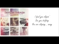 Taylor Thrash - Slippin' lyrics video 