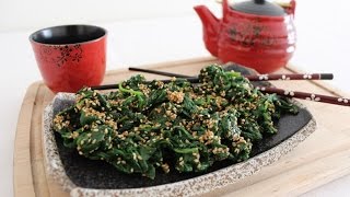 How to make Japenese Style Spinach
