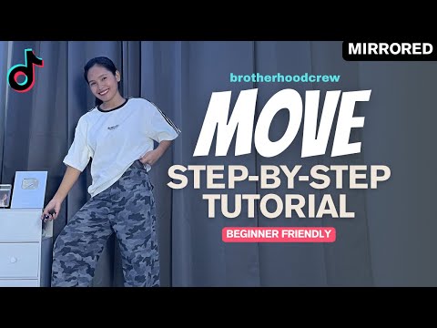 MOVE Brotherhood STEP BY STEP Tiktok Dance Tutorial (Explained) | Easy to Follow for Beginners