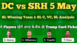 dc vs srh | delhi vs hyderabad