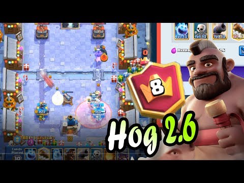 2.6 Hog Cycle 6500+ gameplays 🔥YersonCz' Brother 👈 Clash Royale
