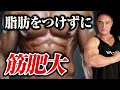 【筋トレ】出来るだけ脂肪をつけずに筋肉だけを大きくしていく方法