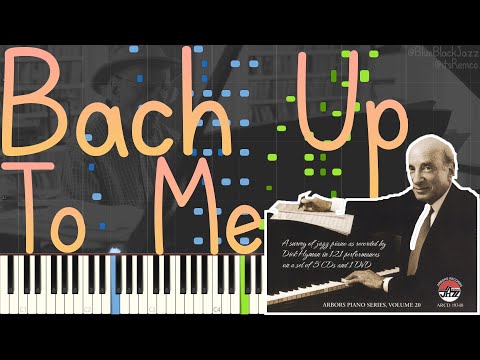Dick Hyman - Bach Up To Me 1988 (Fast Harlem Stride Piano Synthesia)