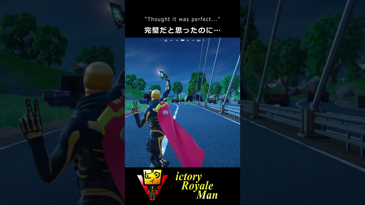完璧だと思ったのに…【フォートナイト】