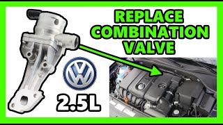 How to Replace Combination Valve VW 2.5 L i5 - Volkswagen Passat - Air Pump Check Valve P0491