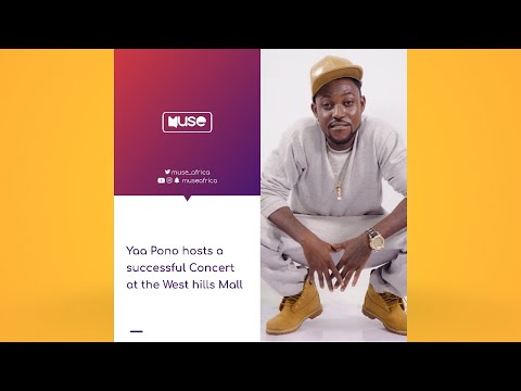 Yaa Pono hosts a successful concert at the West Hills Mall