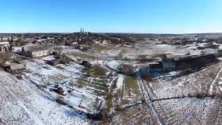 preview picture of video 'Alanta nuo vandens bokšto žiemą / Panorama of Alanta'
