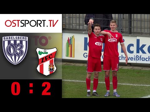 Meuselwitz mit zweifachem "Gang-Jubel" siegreich in Babelsberg | RL Nordost | OSTSPORT.TV