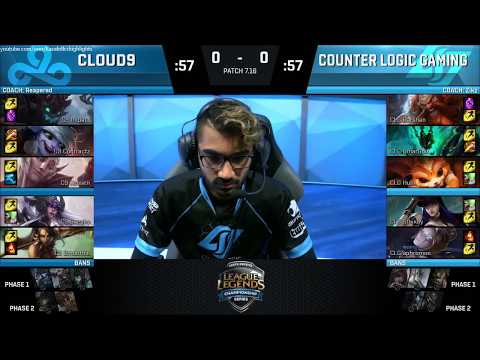C9 vs CLG (Game 1) | HIGHLIGHTS | Regional Qualifiers Finals NALCS | September 2017