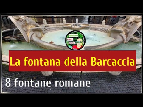 LA BARCACCIA piazza di Spagna Roma Italy #territorio #radici #storia