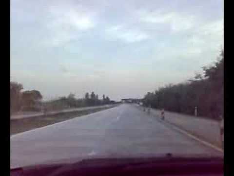 Motorway border Czech rep. -Slovakia