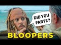 JOHNNY DEPP Bloopers Gag Reel Outtakes COMPILATION Pirates Of The Caribbean The Lone Ranger