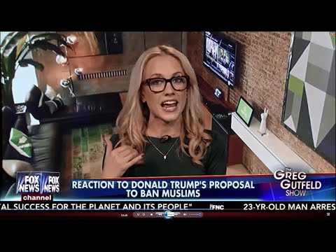 12-12-15 Kat Timpf on Gutfeld - Reaction to Trump's Muslim Ban