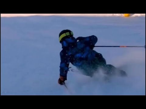 Carving ski from New Zealand 🇳🇿 with Richard Amacker 🇨🇭⛷