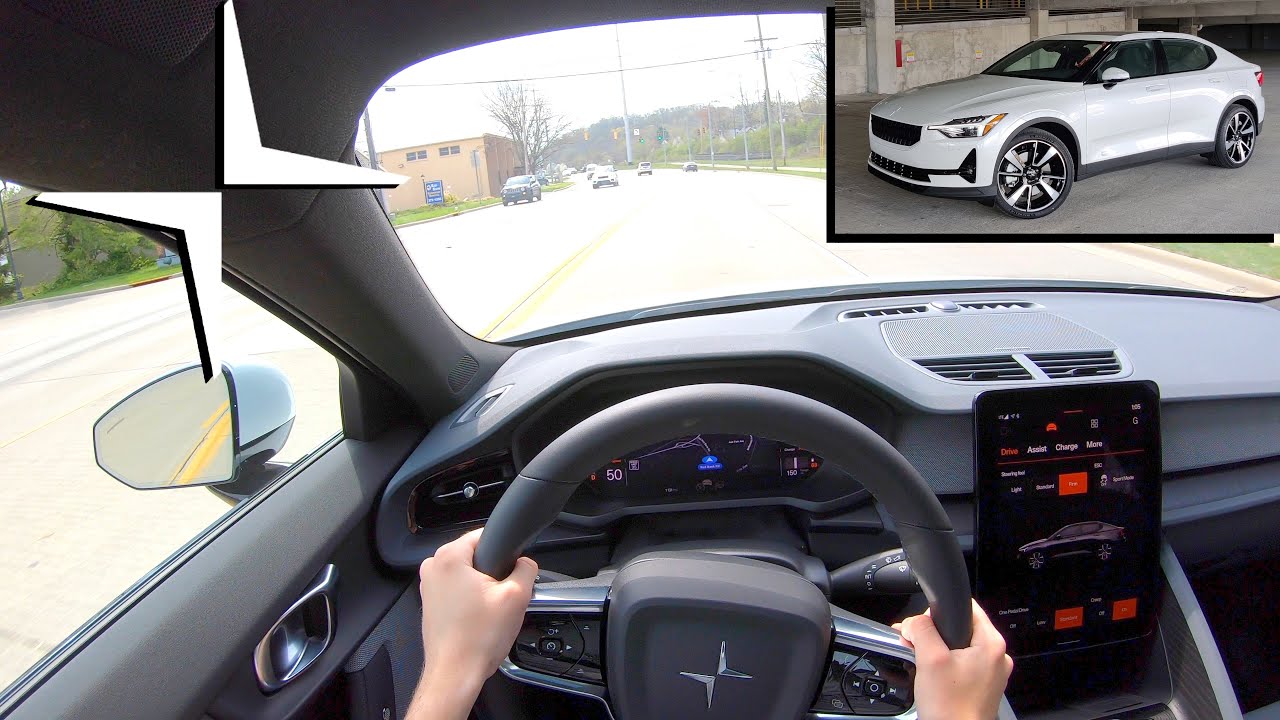 2021 Polestar 2 // POV Review & Test Drive (3D Binaural Audio)