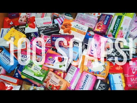 100 Soaps ASMR SOAP HAUL |🔥| Unpacking|💣| Unwrapping |🤤|Unboxing International Soaps |🔥🖤|