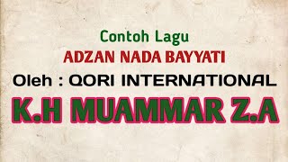 Download lagu Adzan nada Bayati H. Muammar ZA mp3