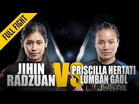Jihin Radzuan vs Priscilla Hertati Lumban Gaol full fight
