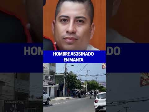 🔥 “Manta en Shock: Padre Asesinado frente a Escuela en Plena Hora de Salida”