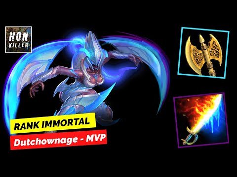 HoN The Dark Lady RUNED CLEAVER with DAWNBRINGER - MVP