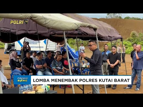 POLRES KUTAI BARAT GELAR LOMBA MENEMBAK DALAM RANGKA HARI BHAYANGKARA KE-79
