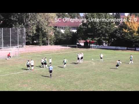 Highlights Sport Club Offenburg-Untermünstertal 5:1 B-Jugend Landesliga 1.Spieltag