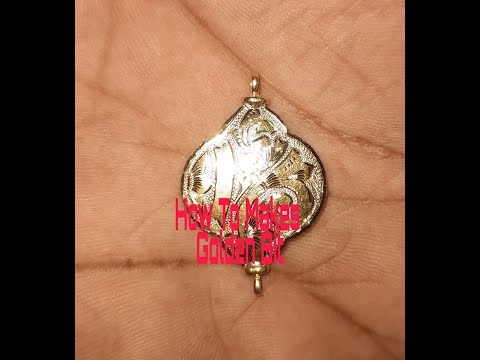 How to Making golden bit//2020