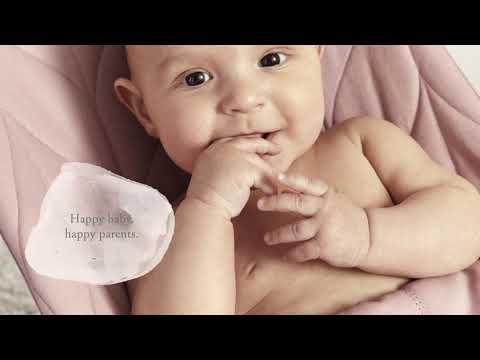 BABYBJORN gultukas Balance Soft Mesh, sidabrinis/baltas, 005129A video