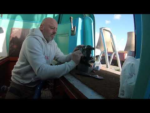 VLOG 104, Narrowboat Fit Out - INSTALLING OUR MV MX50 DIESEL HEATER (NOT Mikuni as mentioned)