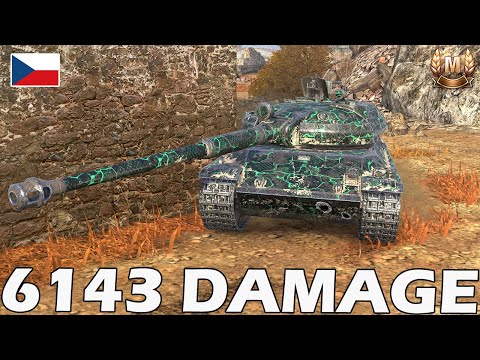 TNH T Vz.51 | 6,143 DAMAGE | WoT Blitz ACE Replays