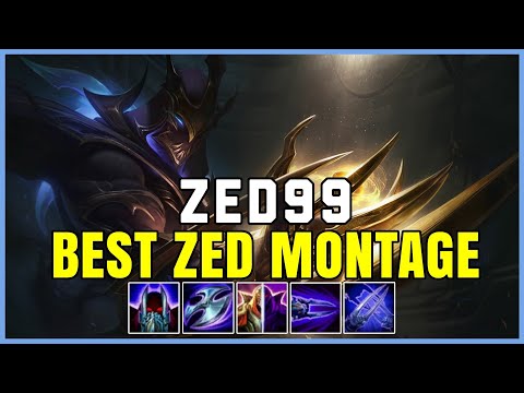 ZED99 - ZED MONTAGE 2023 | Best Zed Gameplays [KR ZED MAİN]