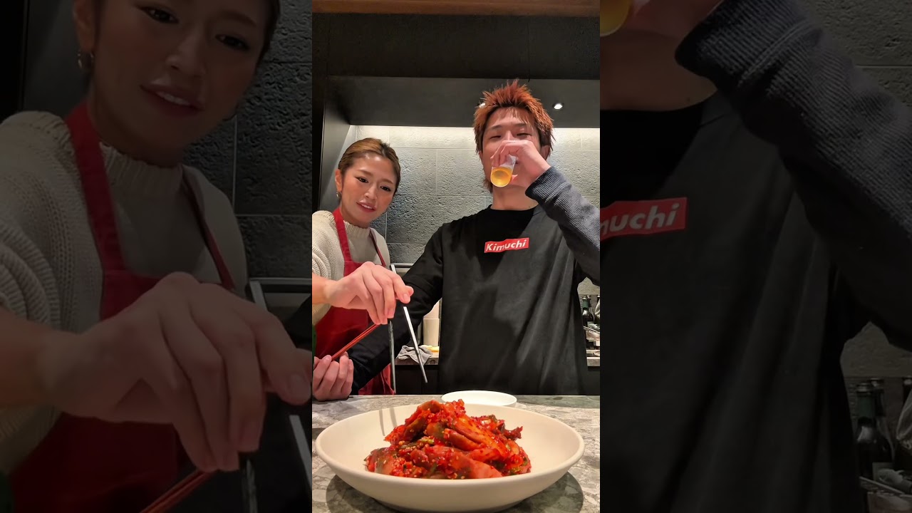 @kimutihouse ×@hananochannel 初コラボ‼️絶品韓国料理に舌鼓🥹❤️‍🔥最高で最幸な時間でした👏 #キムチの家 #今井華 #料理 #韓国料理 #韓国料理レシピ
