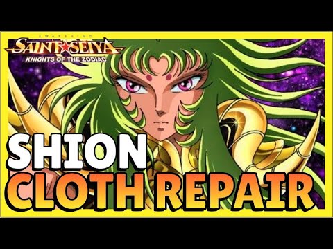 SHION ganhou CLOTH REPAIR e está INCRÍVEL! [saint seiya awakening]🔥