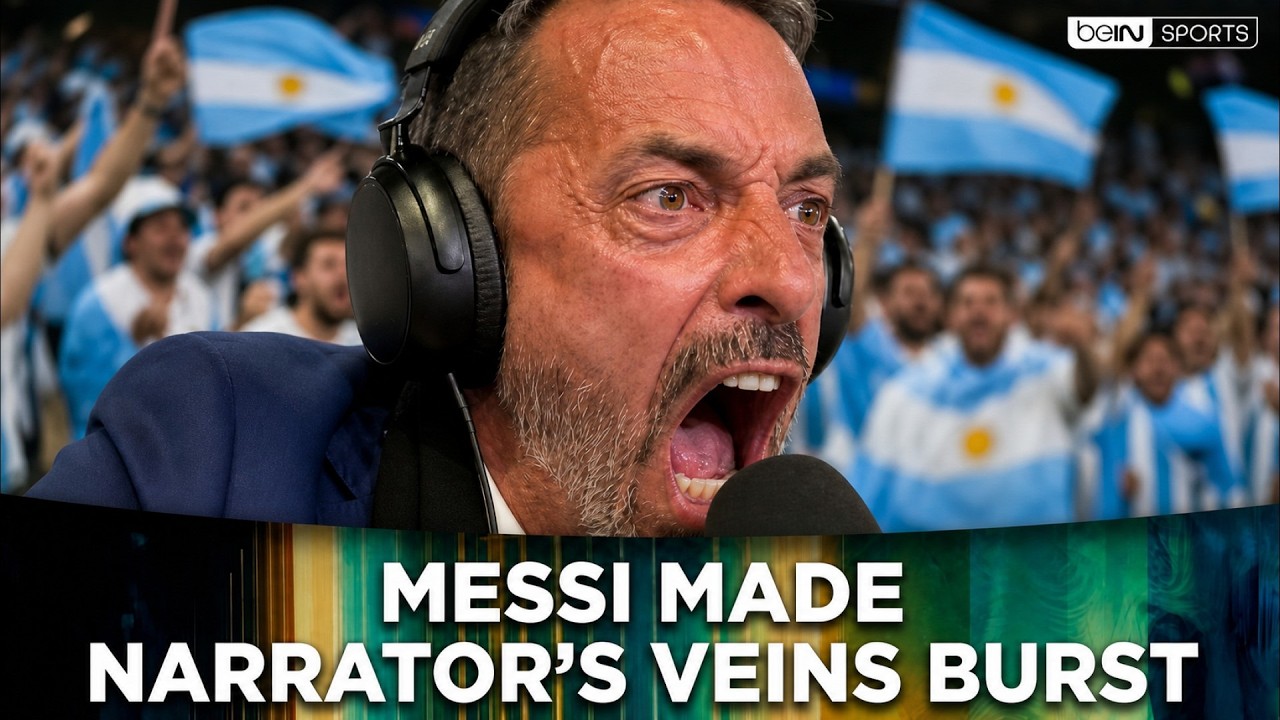 Argentina narrator's veins nearly burst calling Messi's World Cup goal