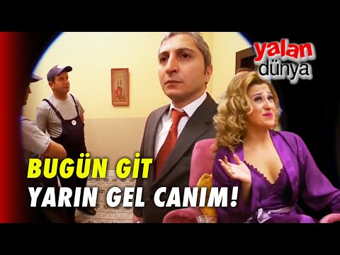 Zerrin'in Evine Haciz Geldi! | Bir Gece Ansızın Gelebilirim!  - Yalan Dünya Özel Klip