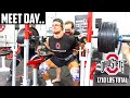 OHIO STATE MOCK POWERLIFTING MEET | 1710 LBS TOTAL @ 20 YRS OLD