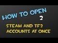 How to Open 2 Steam/TF2 Accounts at Once ...