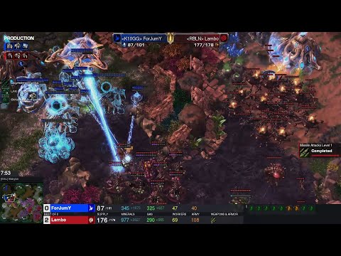 Starcraft II HomeStory Cup XXIII 2023 Jun30 ForJumY(P) v Lambo(Z) Game 2 MAPS - [ESL] Babylon