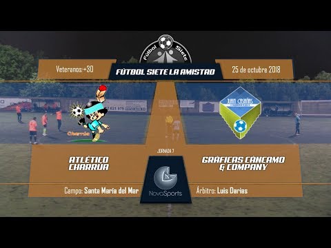 J04 LIGA - F7 AMISTAD - VETERANOS +30 - ATLETICO CHARRUA VS GRAFICAS CANCAMO & COMPANY