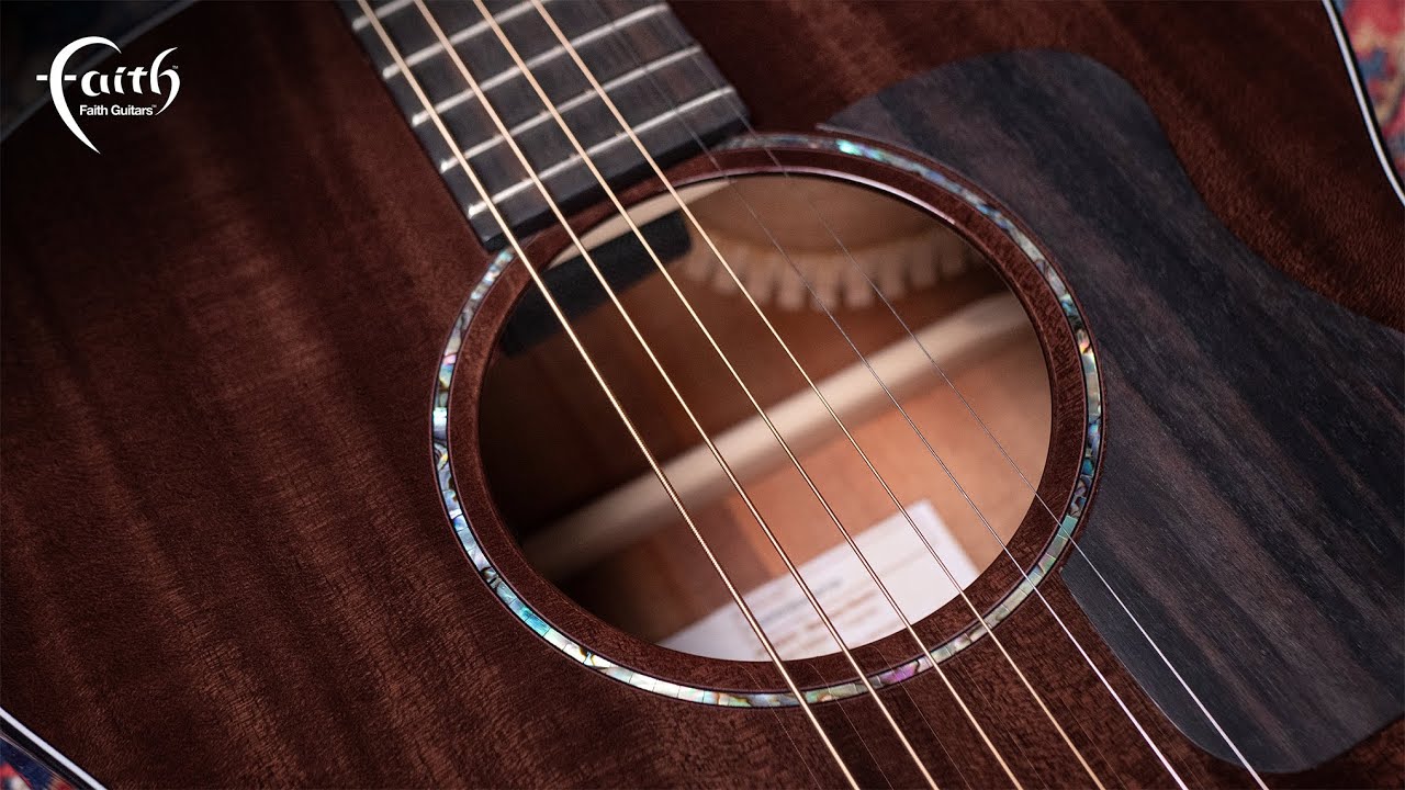 Faith Guitars | Nexus Neptune | Cutaway Electro | Thru-Black | FPNCECK - YouTube