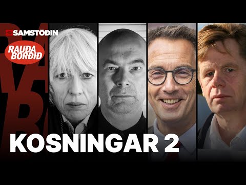 Rauða borðið: Kristín Ómarsdóttir, Árni Finnsson, Ásgeir Brynjar Torfason og Atli Ingólfsson