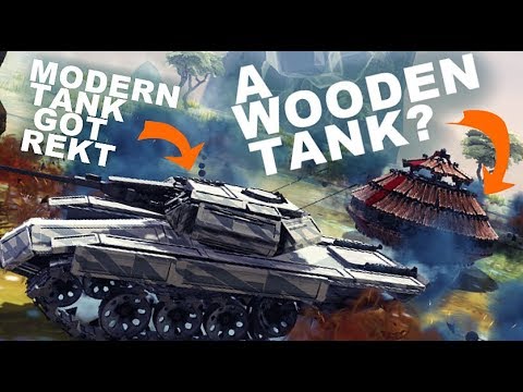 DA VINCI TANK VS MODERN TANK [Besiege Hangout #5]