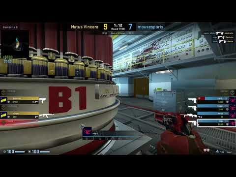 CS:GO POV Demo Mousesports ropz (33/18) vs Na'Vi (de_nuke)