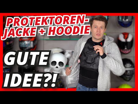 PROTECTOR JACKET + HOODIE on Supermoto & Co. - How safe is this equipment? 😰