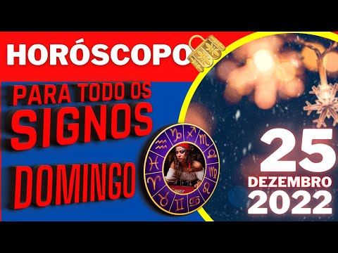 @AlmanaquedosSignos  ♈  HOROSCOPO DE HOJE ⭐ DOMINGO 25/12/2022 l TODOS OS SIGNOS
