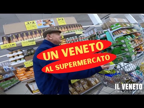 "UN VENETO AL SUPERMERCATO" - Candid Camera