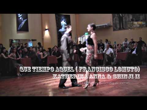03/2014 Que Tiempo Aquel ( Milonga ) Katharina Anna & Shinji Ii en Salon Canning, Buenos Aires